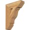 Ekena Millwork Funston Slat Rough Sawn Bracket, Western Red Cedar, 4"W x 14"D x 18"H BKT04X14X18FST06RWR - alternate 1